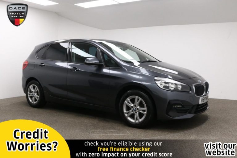 Used 2019 GREY BMW 2 SERIES ACTIVE TOURER Hatchback 2.0 220D XDRIVE SE ACTIVE TOURER 5d AUTO 188 BHP DIESEL (reg. 2019-06-21) (Automatic) for sale in Stockport