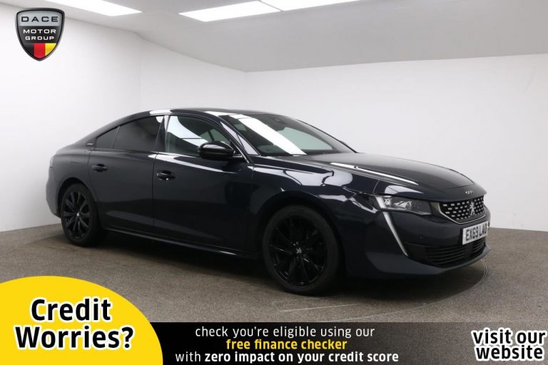 Used 2019 GREY PEUGEOT 508 Hatchback 1.5 BLUEHDI S/S GT LINE 5d AUTO 129 BHP DIESEL (reg. 2019-09-20) (Automatic) for sale in Stockport