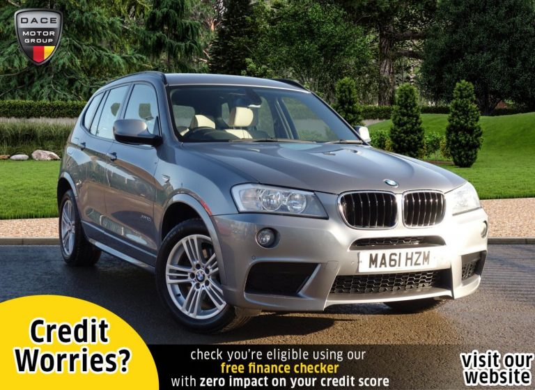 Used 2011 GREY BMW X3 Estate 2.0 XDRIVE20D M SPORT 5d AUTO 181 BHP DIESEL (reg. 2011-09-26) (Automatic) for sale in Stockport