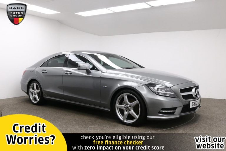Used 2012 SILVER MERCEDES-BENZ CLS CLASS Coupe 3.0 CLS350 CDI SPORT AMG 4d 265 BHP DIESEL (reg. 2012-06-01) (Automatic) for sale in Stockport