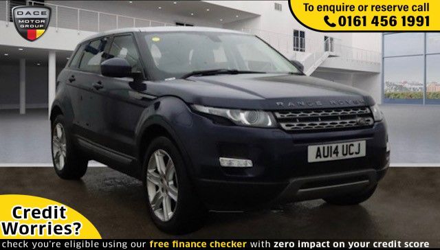Used 2014 BLUE LAND ROVER RANGE ROVER EVOQUE Estate 2.2 SD4 PURE TECH 5d AUTO 190 BHP DIESEL (reg. 2014-03-01) (Automatic) for sale in Stockport