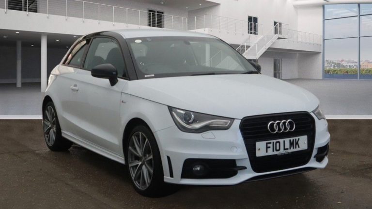 Used 2014 WHITE AUDI A1 Hatchback 1.4 TFSI S LINE STYLE EDITION 3DR AUTO 121 BHP PETROL (reg. 2014-06-26) (Automatic) for sale in Stockport