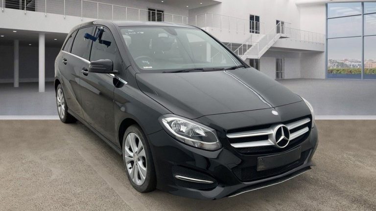 Used 2015 BLACK MERCEDES-BENZ B-CLASS MPV 2.1 B220 CDI 4MATIC SPORT 5DR AUTO 174 BHP DIESEL (reg. 2015-07-14) (Automatic) for sale in Stockport