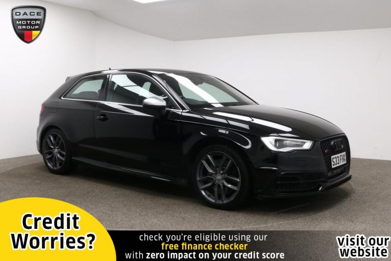 Used 2016 BLACK AUDI S3 Hatchback 2.0 S3 QUATTRO NAV 3d AUTO 296 BHP PETROL (reg. 2016-03-31) (Automatic) for sale in Stockport