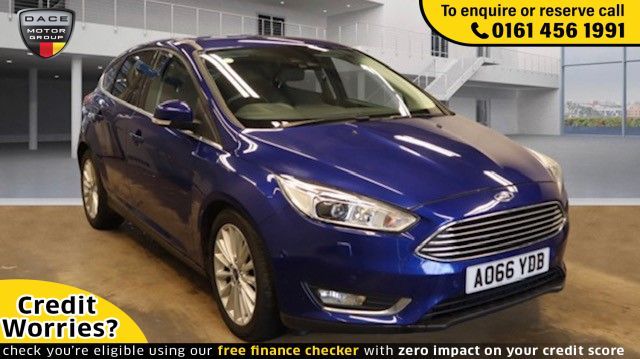 Used 2016 BLUE FORD FOCUS Hatchback 2.0 TITANIUM X TDCI 5d AUTO 148 BHP DIESEL (reg. 2016-12-06) (Automatic) for sale in Stockport