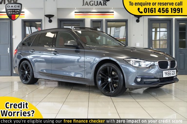 Used 2016 GREY BMW 3 SERIES Estate 2.0 320D XDRIVE SPORT TOURING 5d AUTO 188 BHP DIESEL (reg. 2016-11-29) (Automatic) for sale in Stockport