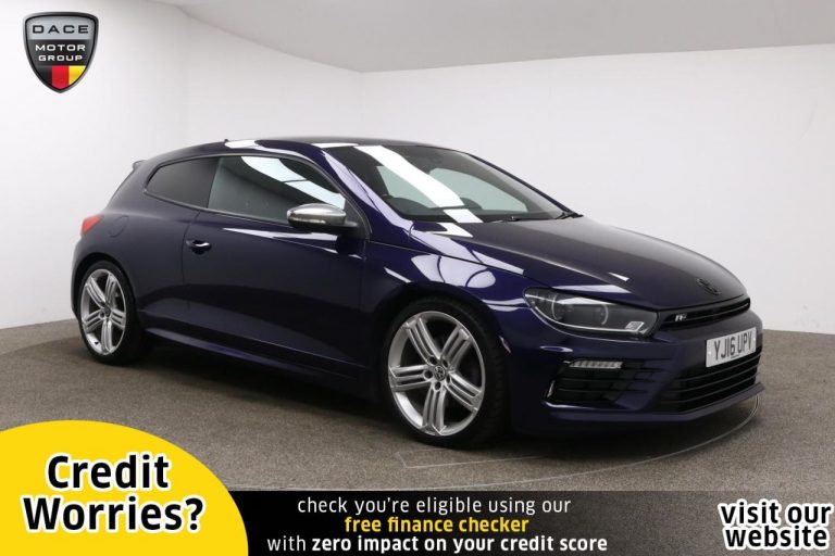 Used 2016 PURPLE VOLKSWAGEN SCIROCCO Coupe 2.0 R LINE TDI BLUEMOTION TECHNOLOGY DSG 2d AUTO 182 BHP DIESEL (reg. 2016-03-01) (Automatic) for sale in Stockport