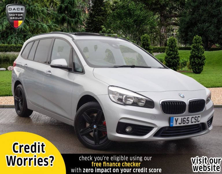 Used 2016 SILVER BMW 2 Series GRAN TOURER MPV 2.0 220D SPORT GRAN TOURER 5d AUTO 188 BHP DIESEL (reg. 2016-02-22) (Automatic) for sale in Stockport