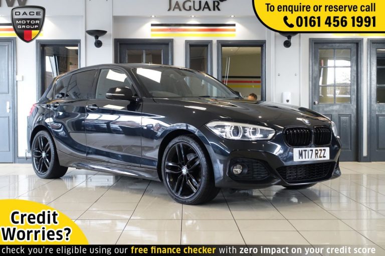 Used 2017 BLACK BMW 1 SERIES Hatchback 2.0 120D XDRIVE M SPORT 5d AUTO 188 BHP DIESEL (reg. 2017-06-16) (Automatic) for sale in Stockport