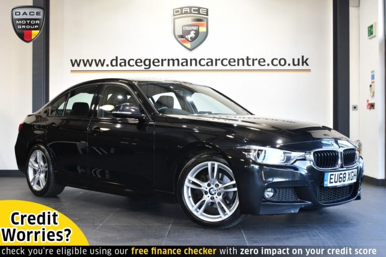 Used 2018 BLACK BMW 3 SERIES Saloon 2.0 320I M SPORT 4DR AUTO 181 BHP PETROL (reg. 2018-11-30) (Automatic) for sale in Stockport