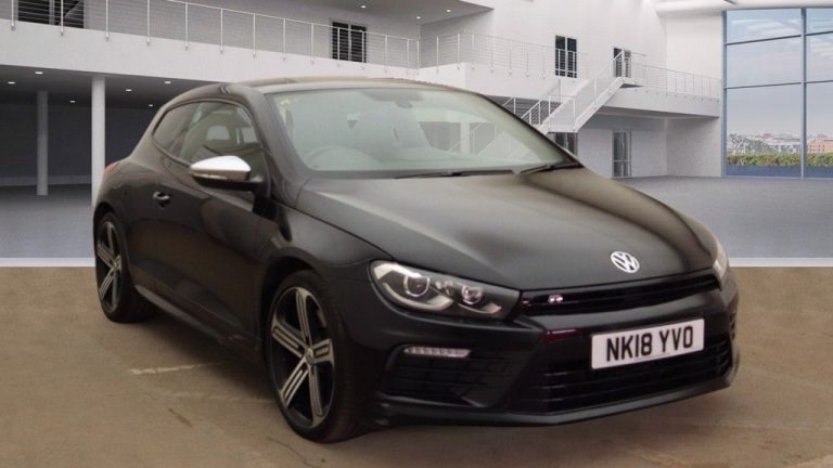 Used 2018 BLACK VOLKSWAGEN SCIROCCO Coupe 2.0 R TSI DSG 2DR AUTO 278 BHP PETROL (reg. 2018-03-29) (Automatic) for sale in Stockport