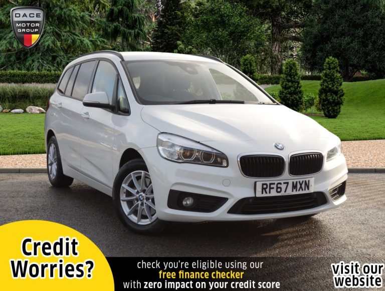 Used 2018 WHITE BMW 2 Series GRAN TOURER MPV 2.0 218D SE GRAN TOURER 5d AUTO 148 BHP DIESEL (reg. 2018-01-31) (Automatic) for sale in Stockport