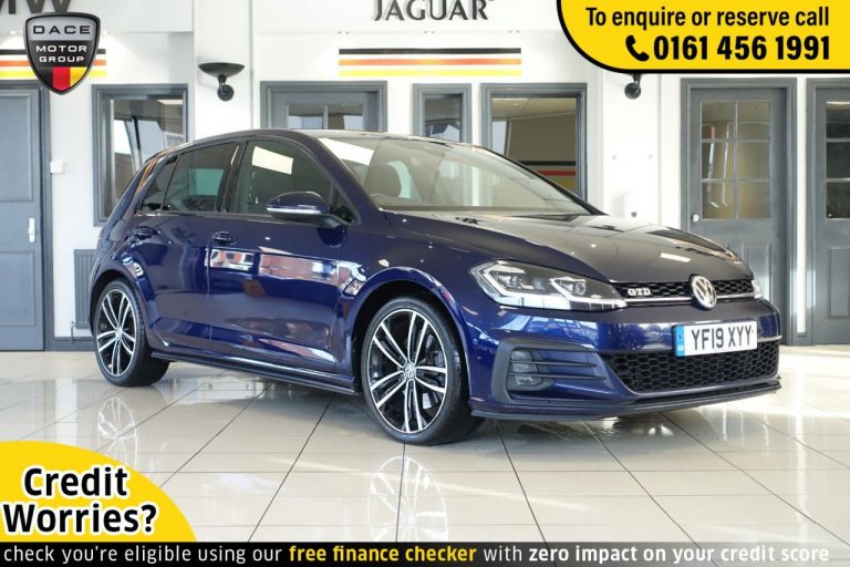 Used 2019 BLUE VOLKSWAGEN GOLF Hatchback 2.0 GTD TDI DSG 5d AUTO 182 BHP DIESEL (reg. 2019-04-17) (Automatic) for sale in Stockport