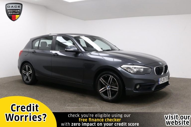 Used 2019 GREY BMW 116D Hatchback 1.5 116D SPORT 5d AUTO 114 BHP DIESEL (reg. 2019-03-28) (Automatic) for sale in Stockport