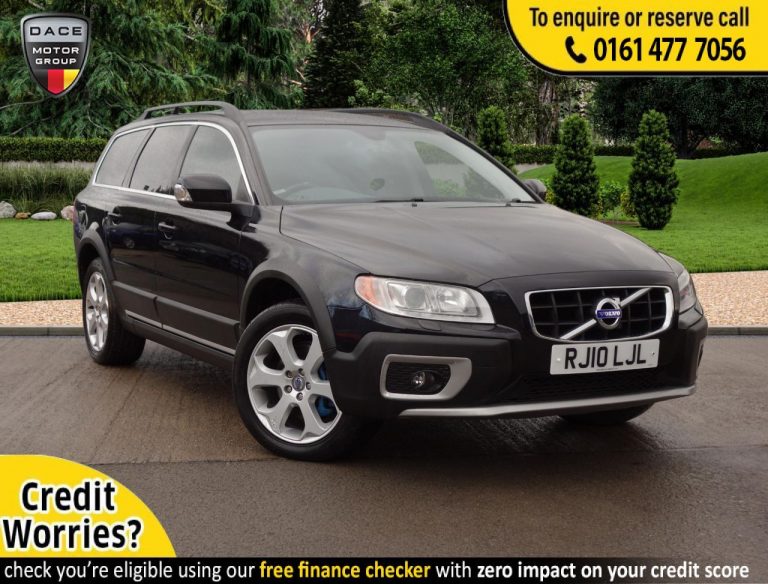 Used 2010 BLACK VOLVO XC70 Estate 2.4 D5 SE LUX AWD 5d 202 BHP DIESEL (reg. 2010-06-28) (Automatic) for sale in Stockport