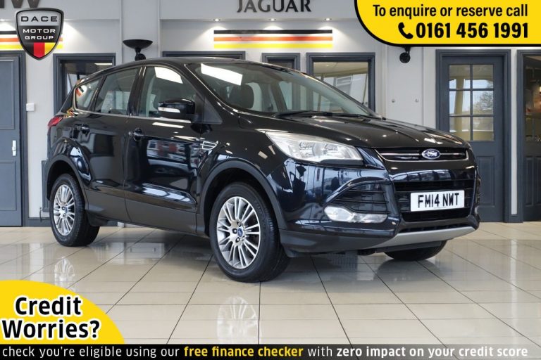 Used 2014 BLACK FORD KUGA MPV 2.0 TITANIUM TDCI 5d AUTO 160 BHP DIESEL (reg. 2014-07-17) (Automatic) for sale in Stockport