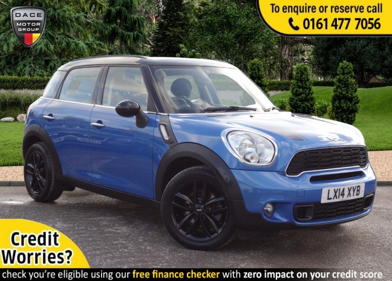 Used 2014 BLUE MINI COUNTRYMAN Hatchback 2.0 COOPER SD 5d AUTO 141 BHP DIESEL (reg. 2014-03-20) (Automatic) for sale in Stockport
