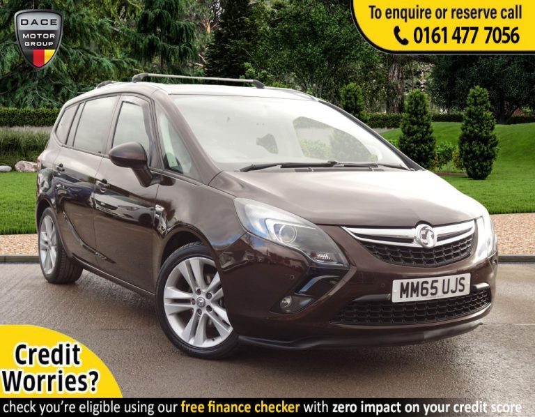 Used 2015 BROWN VAUXHALL ZAFIRA TOURER MPV 1.4 SRI 5d 138 BHP PETROL (reg. 2015-12-22) (Automatic) for sale in Stockport