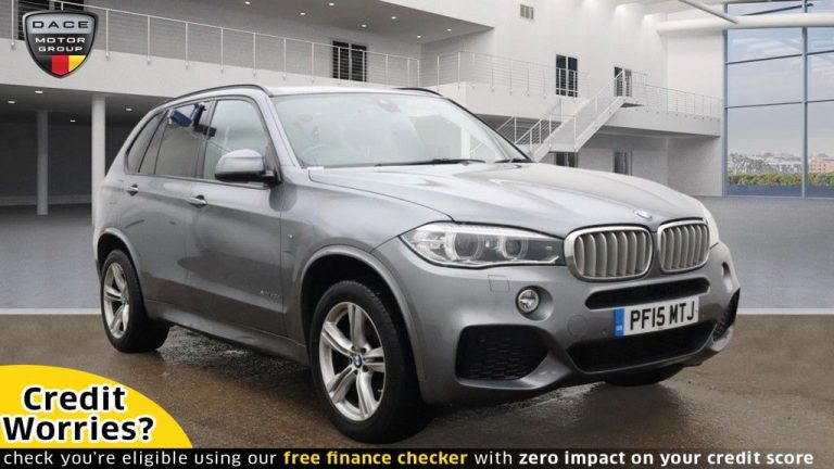 Used 2015 GREY BMW X5 Estate 3.0 XDRIVE40D M SPORT 5DR AUTO 309 BHP DIESEL (reg. 2015-07-29) (Automatic) for sale in Stockport