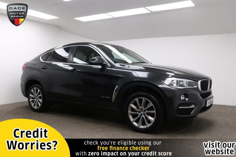 Used 2015 GREY BMW X6 Coupe 3.0 XDRIVE30D SE 4d AUTO 255 BHP DIESEL (reg. 2015-09-25) (Automatic) for sale in Stockport