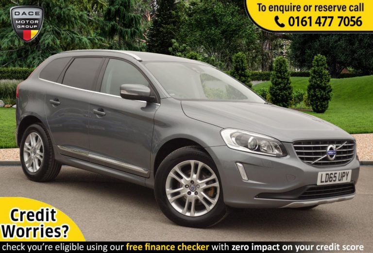 Used 2015 GREY VOLVO XC60 SUV 2.4 D5 SE LUX NAV AWD 5d AUTO 217 BHP DIESEL (reg. 2015-10-28) (Automatic) for sale in Stockport