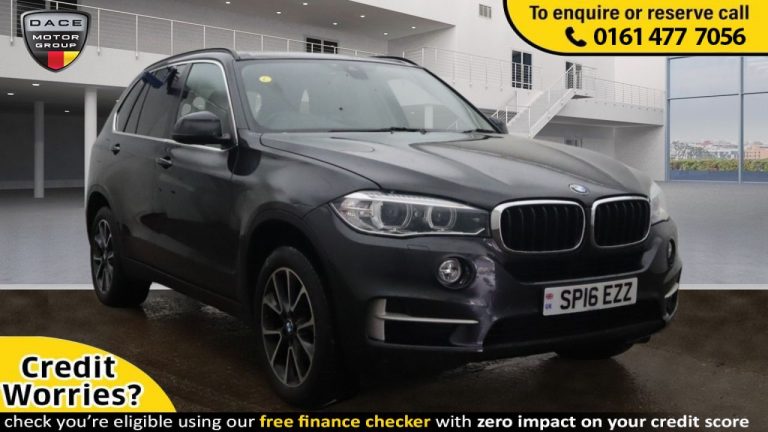 Used 2016 GREY BMW X5 Estate 3.0 XDRIVE30D SE 5d AUTO 255 BHP ( SEVEN SEATS ) DIESEL (reg. 2016-05-31) (Automatic) for sale in Stockport