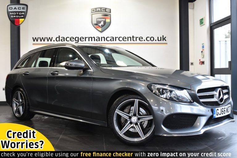 Used 2016 GREY MERCEDES-BENZ C-CLASS Estate 2.1 C220 D AMG LINE 5DR AUTO 170 BHP DIESEL (reg. 2016-10-10) (Automatic) for sale in Stockport
