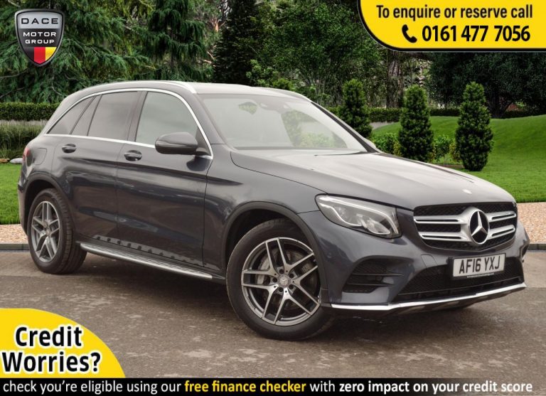 Used 2016 GREY MERCEDES-BENZ GLC-CLASS Estate 2.1 GLC 250 D 4MATIC AMG LINE 5d AUTO 201 BHP DIESEL (reg. 2016-03-30) (Automatic) for sale in Stockport