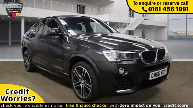 Used 2017 GREY BMW X4 4x4 2.0 XDRIVE20D M SPORT 4d AUTO 188 BHP DIESEL (reg. 2017-01-06) (Automatic) for sale in Stockport