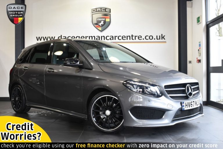 Used 2017 GREY MERCEDES-BENZ B-CLASS MPV 1.5 B 180 D AMG LINE PREMIUM 5DR AUTO 107 BHP DIESEL (reg. 2017-11-30) (Automatic) for sale in Stockport