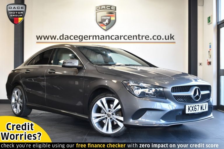 Used 2017 GREY MERCEDES-BENZ CLA Coupe 2.1 CLA 200 D SPORT 4DR AUTO 134 BHP DIESEL (reg. 2017-09-29) (Automatic) for sale in Stockport