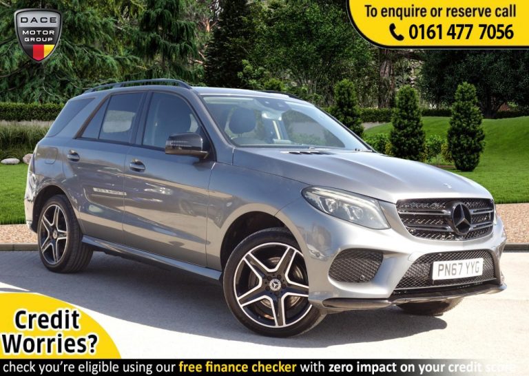 Used 2017 GREY MERCEDES-BENZ GLE-CLASS 4x4 2.1 GLE 250 D 4MATIC AMG LINE 5d AUTO 201 BHP DIESEL (reg. 2017-09-22) (Automatic) for sale in Stockport