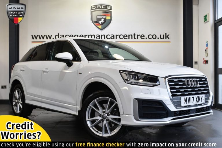 Used 2017 WHITE AUDI Q2 SUV 1.4 TFSI S LINE 5DR 148 BHP PETROL (reg. 2017-03-01) (Automatic) for sale in Stockport