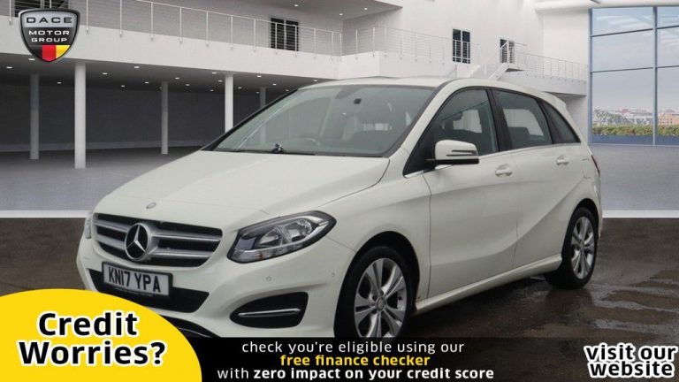 Used 2017 WHITE MERCEDES-BENZ B-CLASS MPV 2.1 B 200 D SPORT EXECUTIVE 5d AUTO 134 BHP DIESEL (reg. 2017-03-29) (Automatic) for sale in Manchester Trade