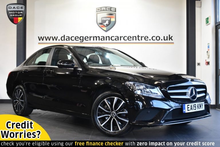 Used 2019 BLACK MERCEDES-BENZ C-CLASS Saloon 2.0 C 220 D SE 4DR AUTO 192 BHP DIESEL (reg. 2019-03-05) (Automatic) for sale in Stockport