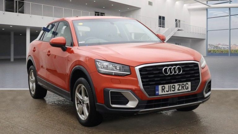 Used 2019 ORANGE AUDI Q2 Estate 1.0 TFSI SPORT 5DR AUTO 114 BHP PETROL (reg. 2019-04-26) (Automatic) for sale in Stockport