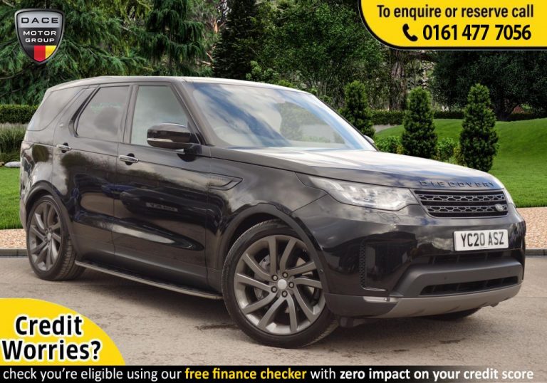 Used 2020 BLACK LAND ROVER DISCOVERY SUV 3.0 SD6 HSE LUXURY 5d AUTO 302 BHP DIESEL (reg. 2020-03-13) (Automatic) for sale in Stockport