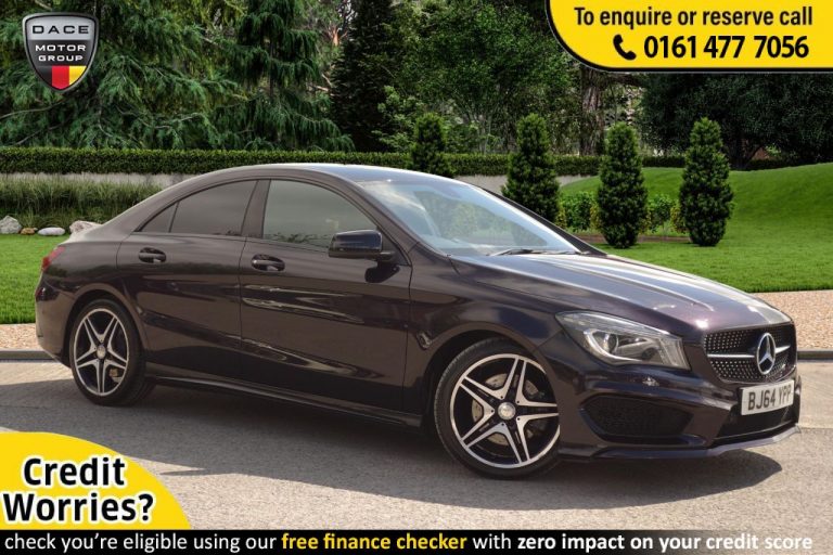 Used 2014 PURPLE MERCEDES-BENZ CLA Coupe 2.1 CLA220 CDI AMG SPORT 4d AUTO 170 BHP DIESEL (reg. 2014-11-27) (Automatic) for sale in Stockport