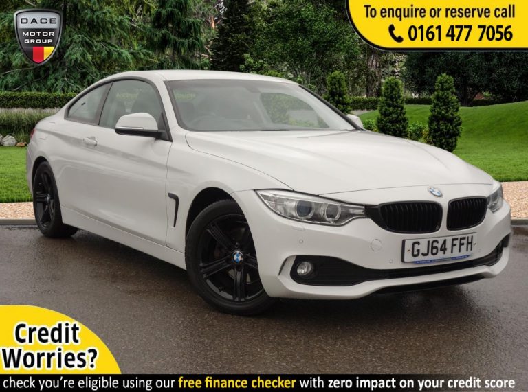 Used 2014 WHITE BMW 4 SERIES Coupe 2.0 420D SE 2d AUTO 181 BHP DIESEL (reg. 2014-09-19) (Automatic) for sale in Stockport