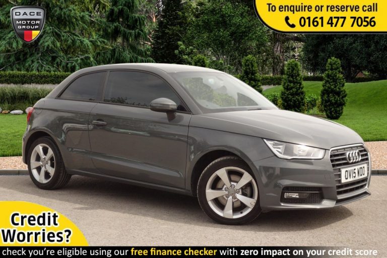 Used 2015 GREY AUDI A1 Hatchback 1.6 TDI SPORT 3d AUTO 114 BHP DIESEL (reg. 2015-05-12) (Automatic) for sale in Stockport