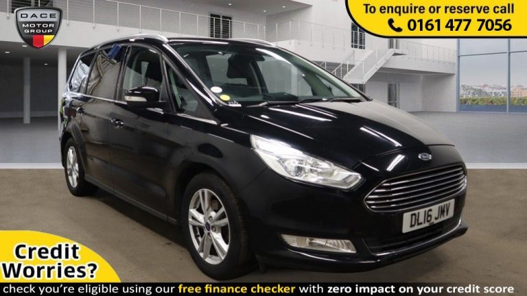 Used 2016 BLACK FORD GALAXY MPV 2.0 TITANIUM TDCI 5d AUTO 148 BHP DIESEL (reg. 2016-07-26) (Automatic) for sale in Stockport