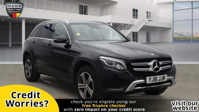 Used 2016 BLACK MERCEDES-BENZ GLC-CLASS SUV 2.1 GLC 220 D 4MATIC SPORT PREMIUM 5d AUTO 168 BHP DIESEL (reg. 2016-04-08) (Automatic) for sale in Stockport