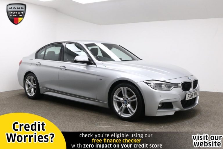 Used 2016 SILVER BMW 3 SERIES Saloon 3.0 330D M SPORT 4d AUTO 255 BHP DIESEL (reg. 2016-05-10) (Automatic) for sale in Stockport