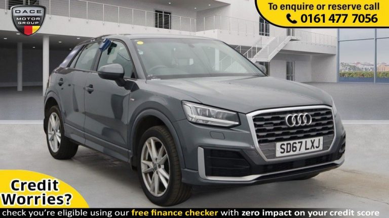 Used 2017 GREY AUDI Q2 SUV 2.0 TDI QUATTRO S LINE 5d AUTO 148 BHP DIESEL (reg. 2017-09-29) (Automatic) for sale in Stockport