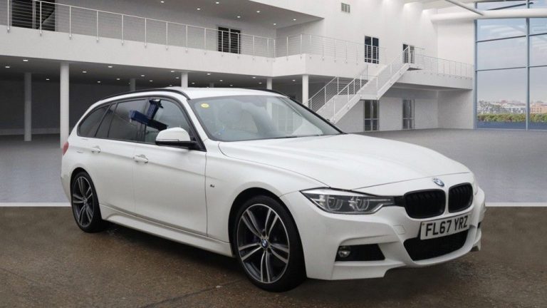 Used 2017 WHITE BMW 3 SERIES Estate 2.0 320D M SPORT TOURING 5DR AUTO 188 BHP DIESEL (reg. 2017-09-29) (Automatic) for sale in Stockport