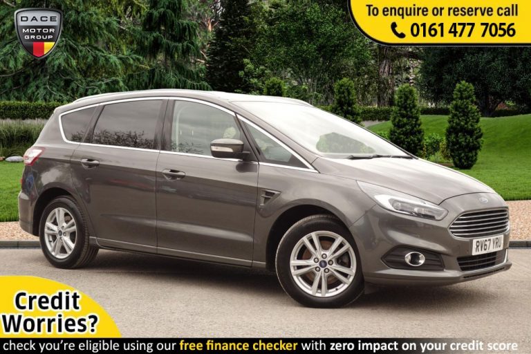 Used 2018 GREY FORD S-MAX MPV 2.0 TITANIUM TDCI 5d AUTO 148 BHP DIESEL (reg. 2018-01-05) (Automatic) for sale in Stockport