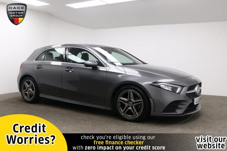 Used 2019 GREY MERCEDES-BENZ A-CLASS Hatchback 2.0 A 200 D AMG LINE 5d AUTO 148 BHP DIESEL (reg. 2019-03-30) (Automatic) for sale in Stockport
