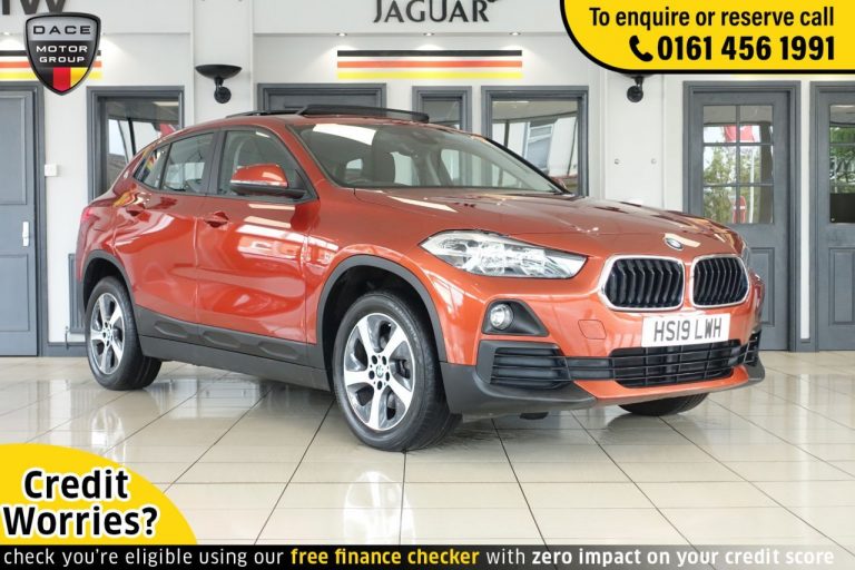Used 2019 ORANGE BMW X2 Hatchback 2.0 SDRIVE18D SE 5d AUTO 148 BHP DIESEL (reg. 2019-05-23) (Automatic) for sale in Stockport