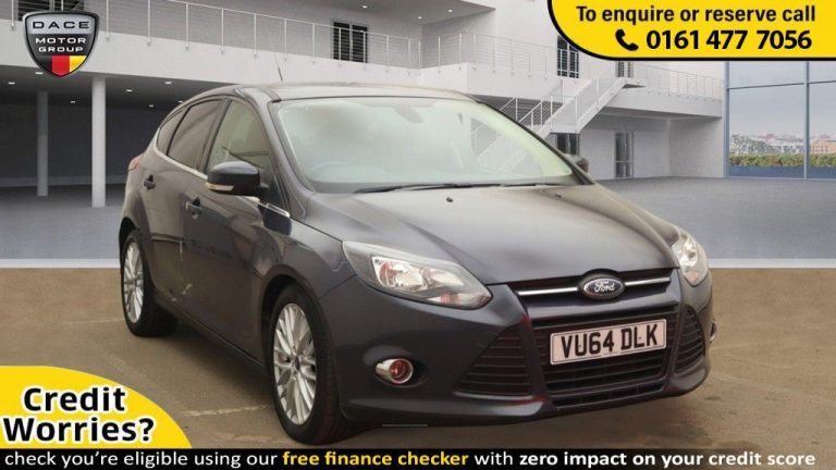 Used 2014 GREY FORD FOCUS Hatchback 2.0 ZETEC TDCI 5d AUTO 139 BHP DIESEL (reg. 2014-09-03) (Automatic) for sale in Stockport