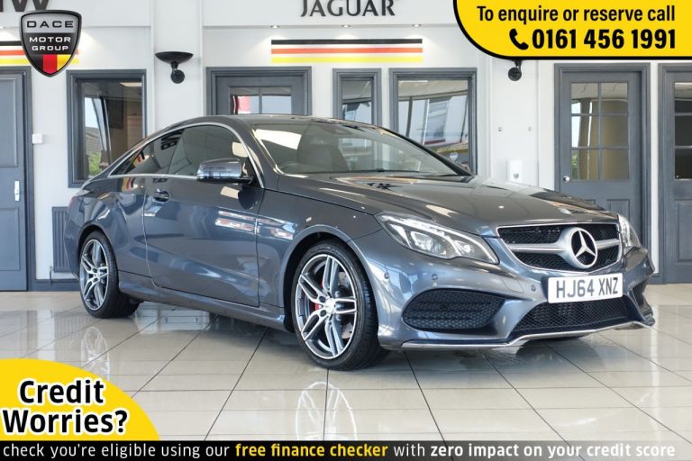 Used 2014 GREY MERCEDES-BENZ E-CLASS Coupe 2.1 E220 BLUETEC AMG LINE 2d 174 BHP DIESEL (reg. 2014-11-26) (Automatic) for sale in Stockport